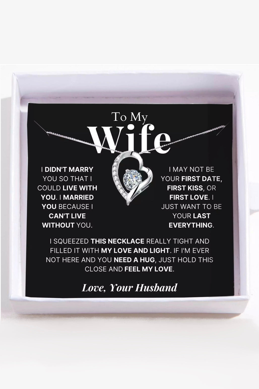 My Always & Forever - To My Wife