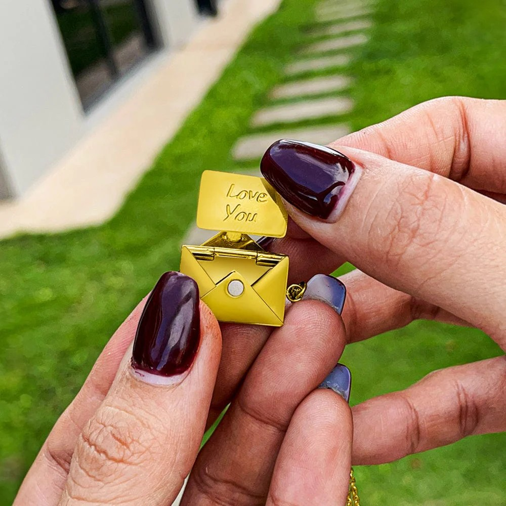 To the Love of My Life – Letter Necklace