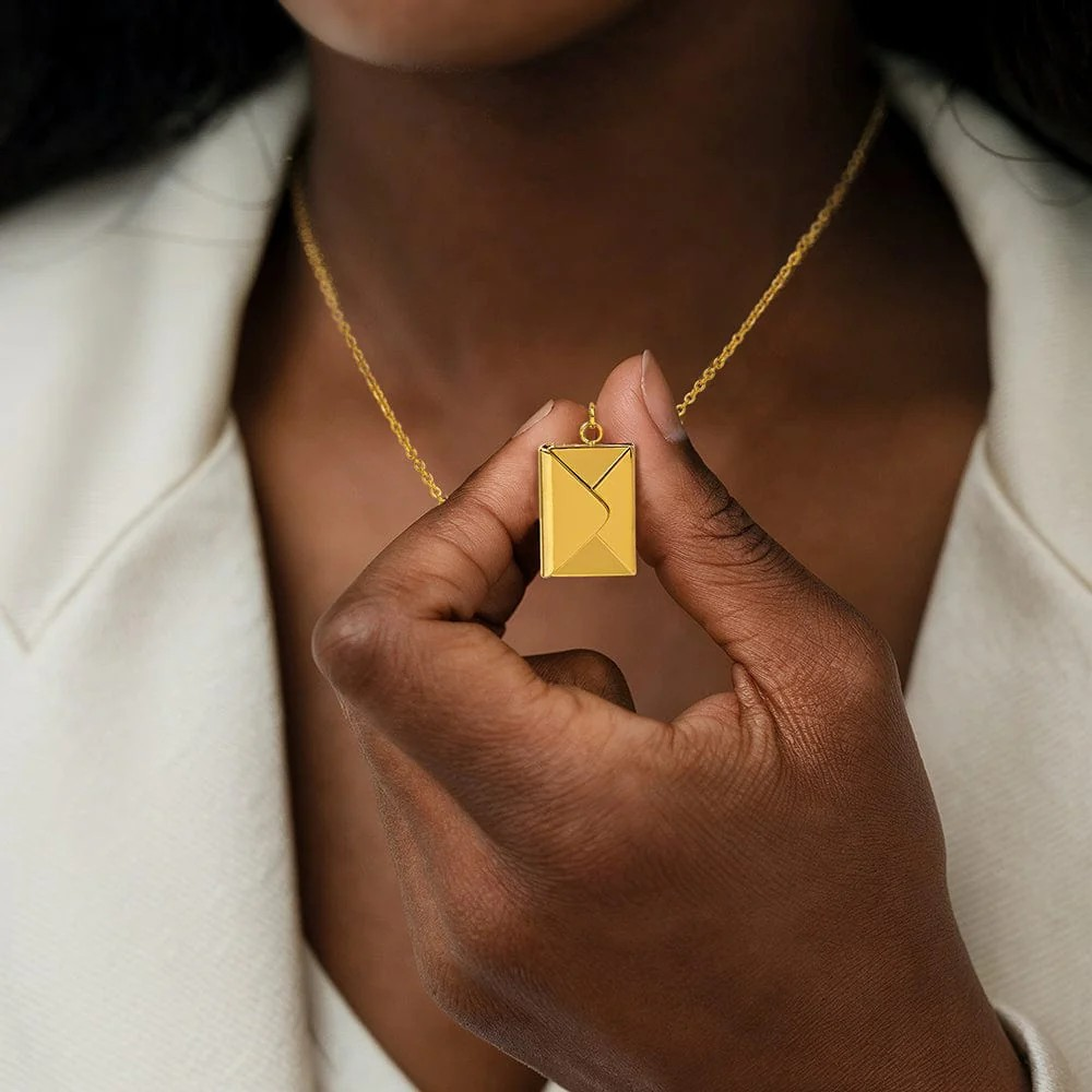 To the Love of My Life – Letter Necklace