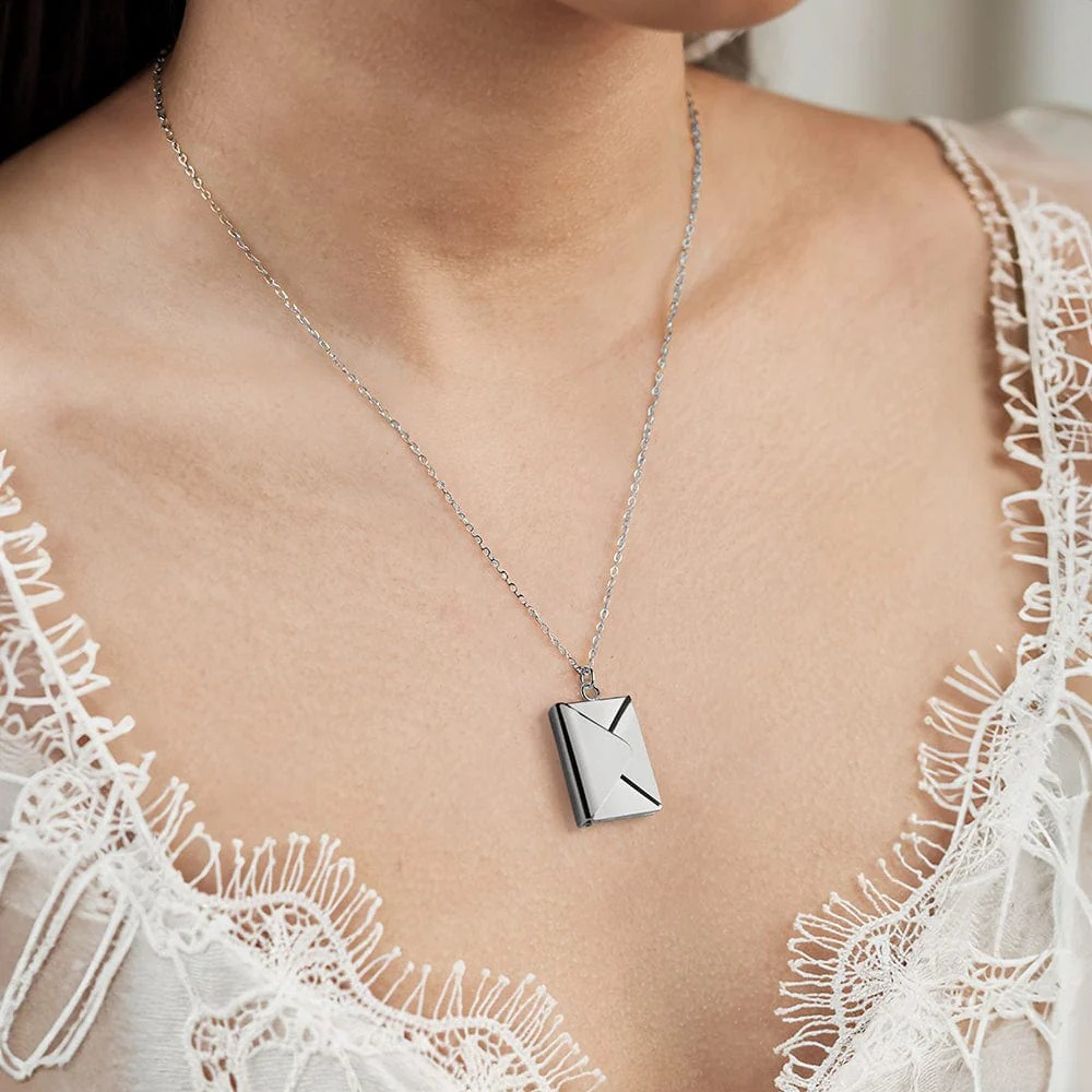 To the Love of My Life – Letter Necklace