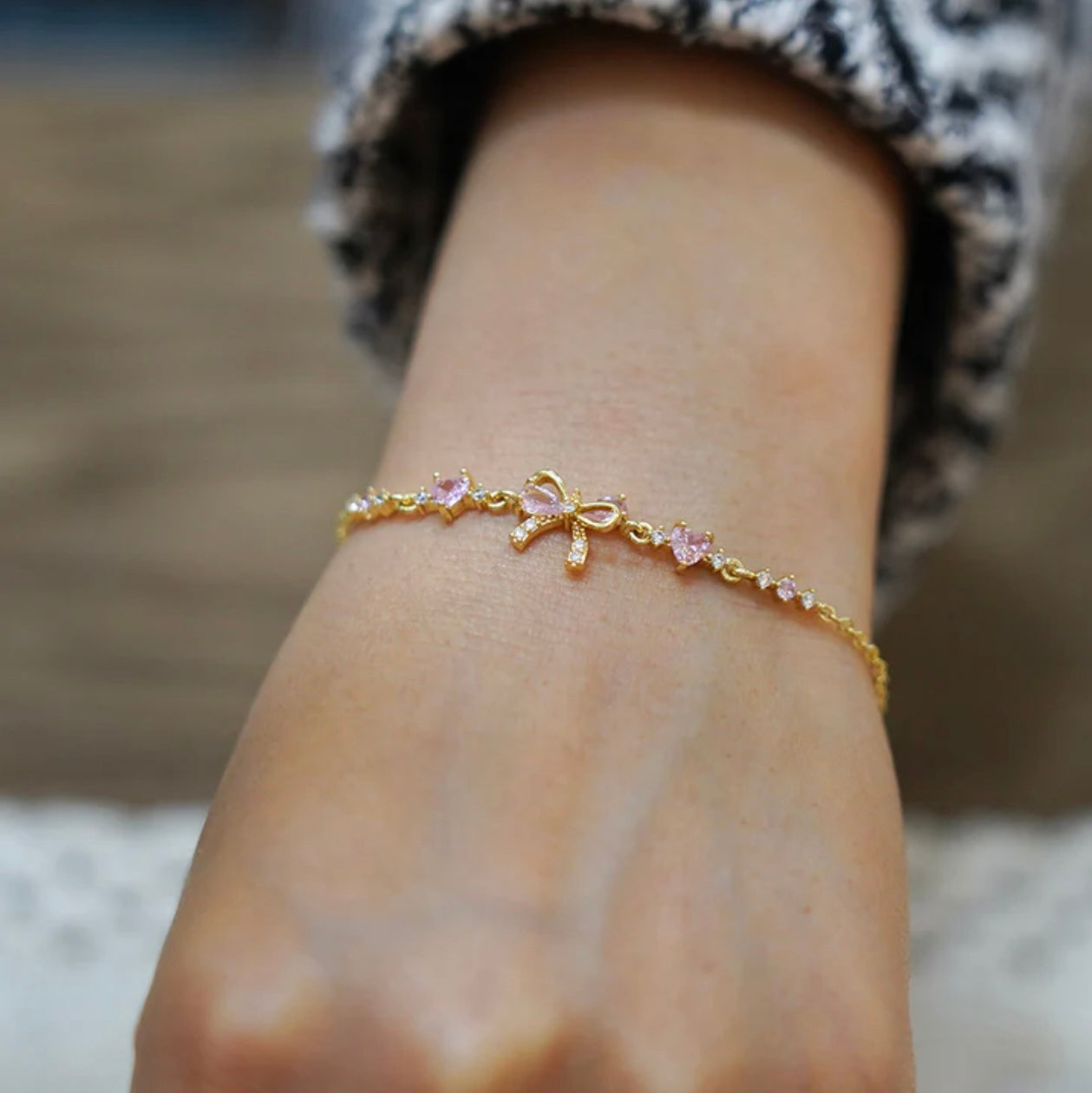 Matching Bow Bracelet