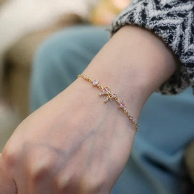 Matching Bow Bracelet