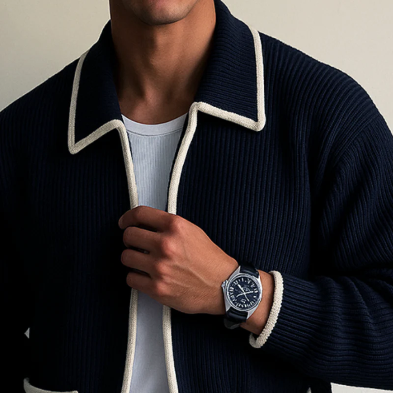 RETRO ZIPPER SWEATER