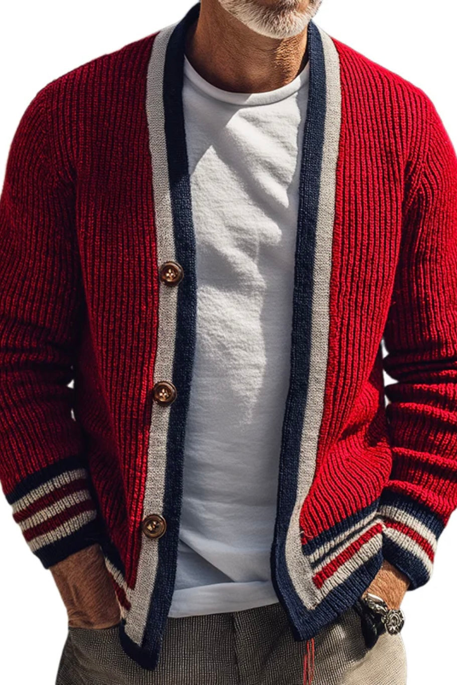 RETRO CASUAL CARDIGAN