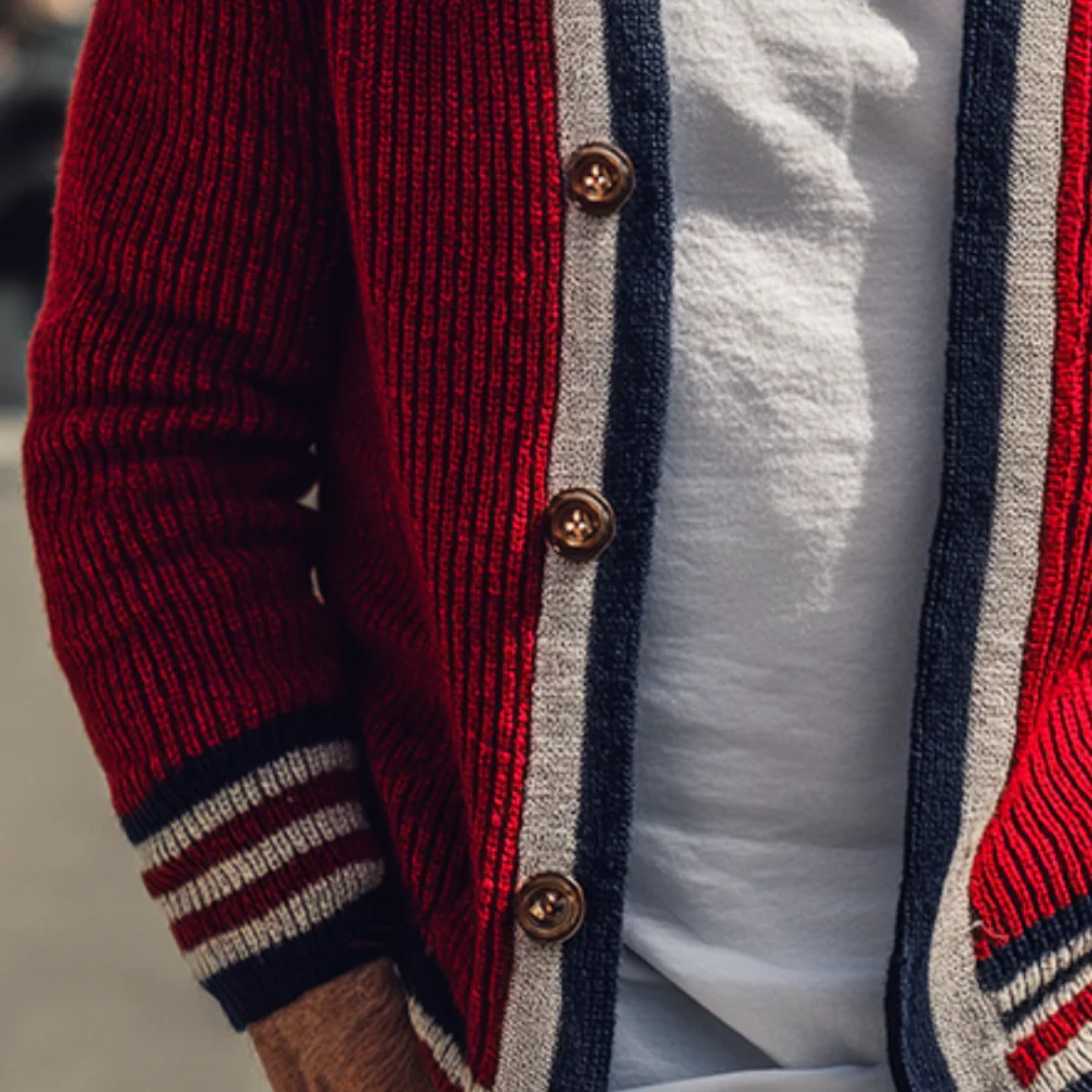 RETRO CASUAL CARDIGAN