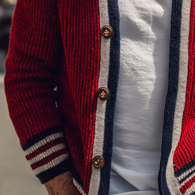 RETRO CASUAL CARDIGAN