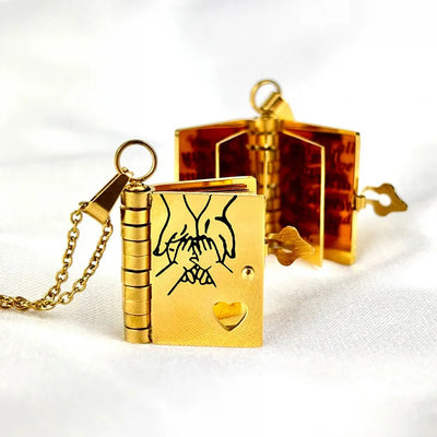 Son’s Treasured Book Necklace