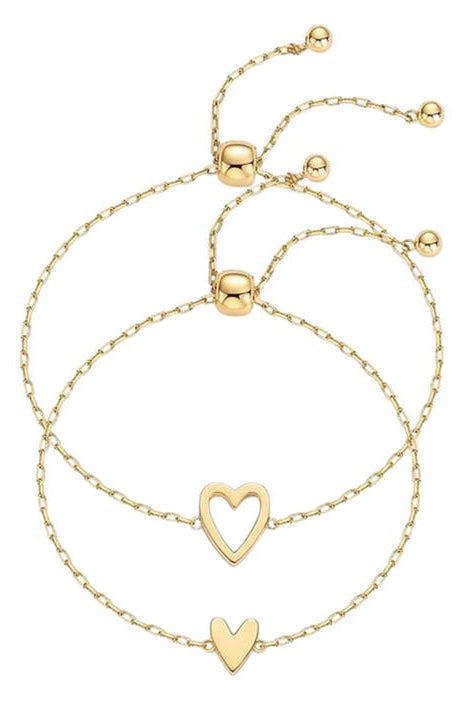 Matching Hearts Bracelet