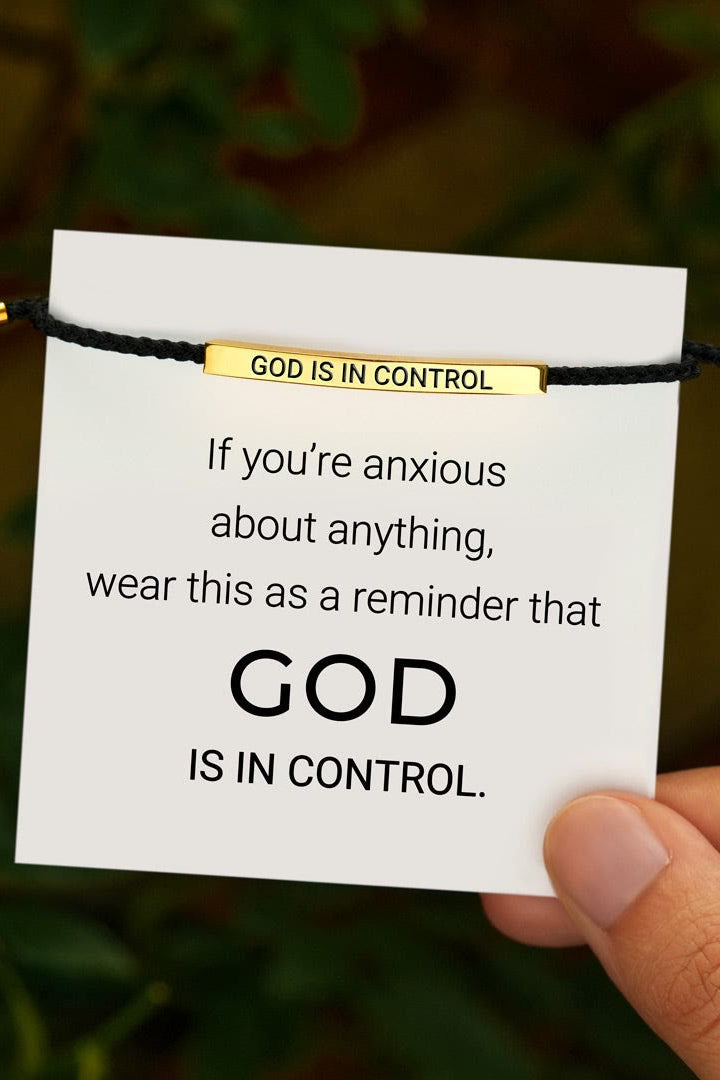 God Is In Control Bracelet