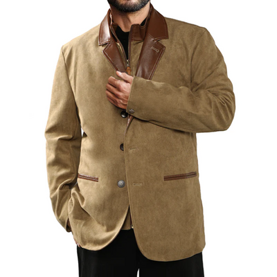 AUTUMN VINTAGE BUCKSKIN JACKET