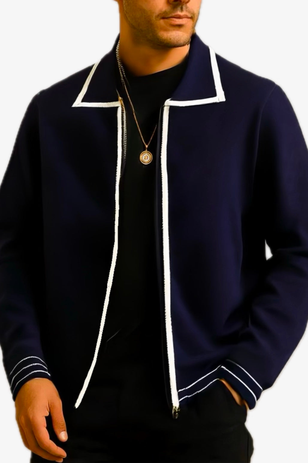 RORO - ZIPPER SWEATER