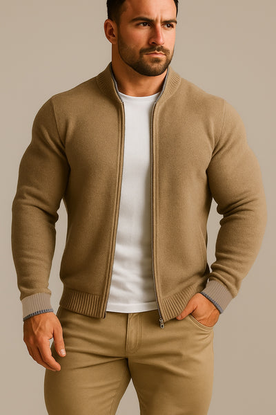 ALESSIO ZIP CARDIGAN 2025-2