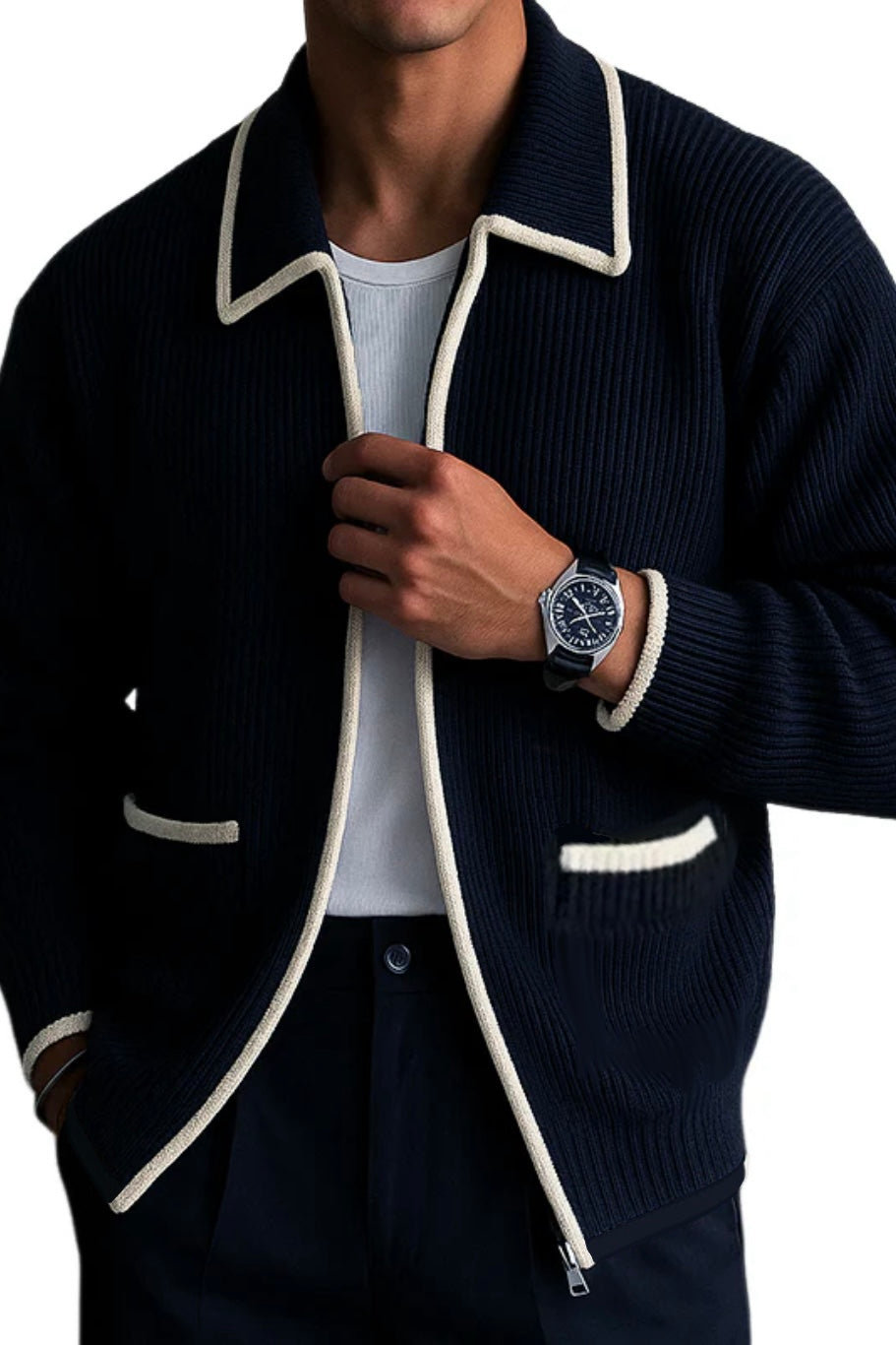 RETRO ZIPPER SWEATER