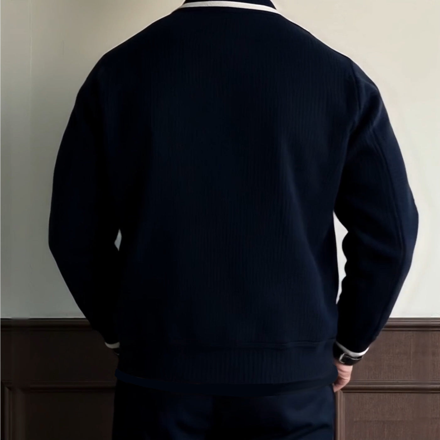 RETRO ZIPPER SWEATER