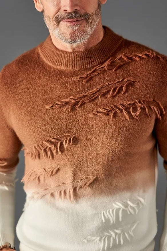 ALEX EMBER OMBRE KNIT SWEATER 2025-1