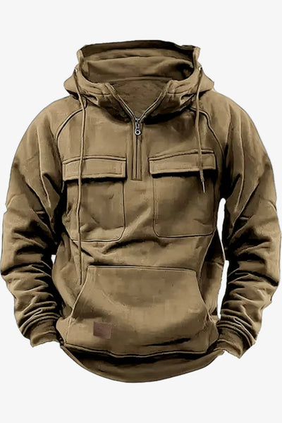 HONCHO QUARTER-ZIP HOODIE