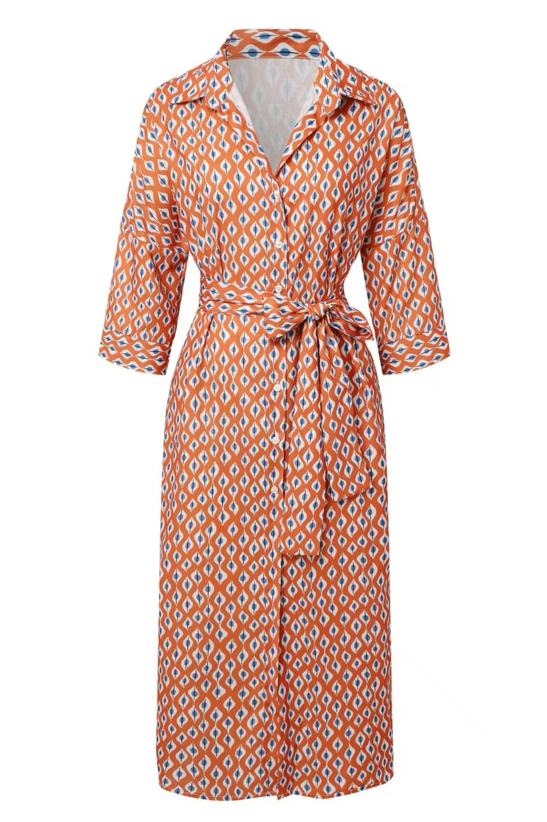 Classic Chic Shirt Dress
