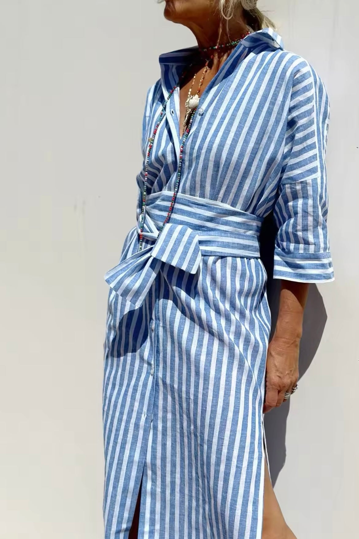 Classic Chic Shirt Dress