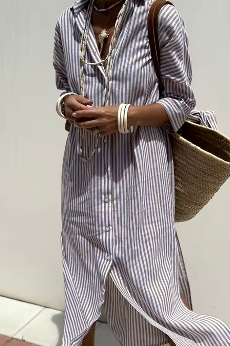 Classic Chic Shirt Dress