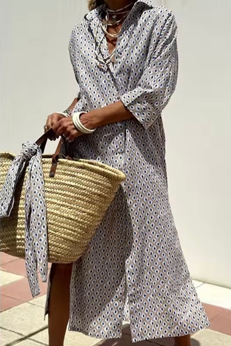 Classic Chic Shirt Dress