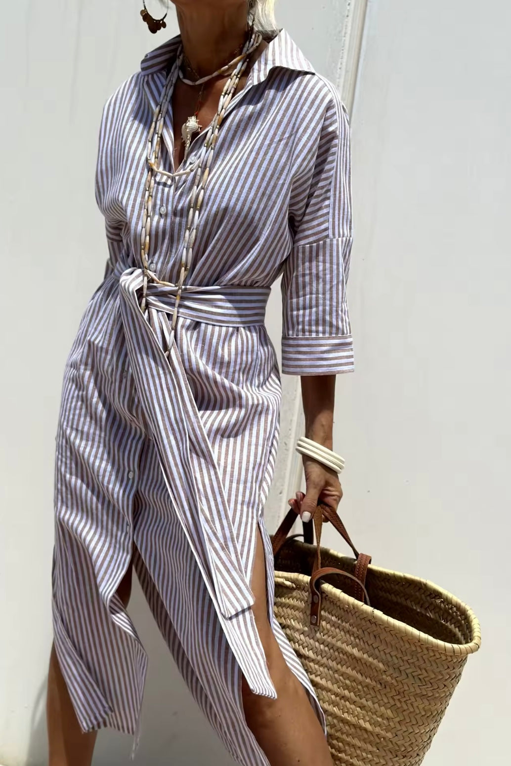 Classic Chic Shirt Dress